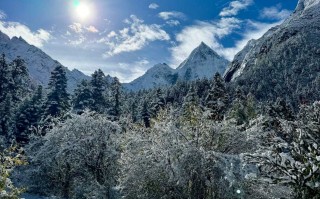 毕棚沟旅游费用｜雪景实拍图片、冬季预算清单与省钱建议