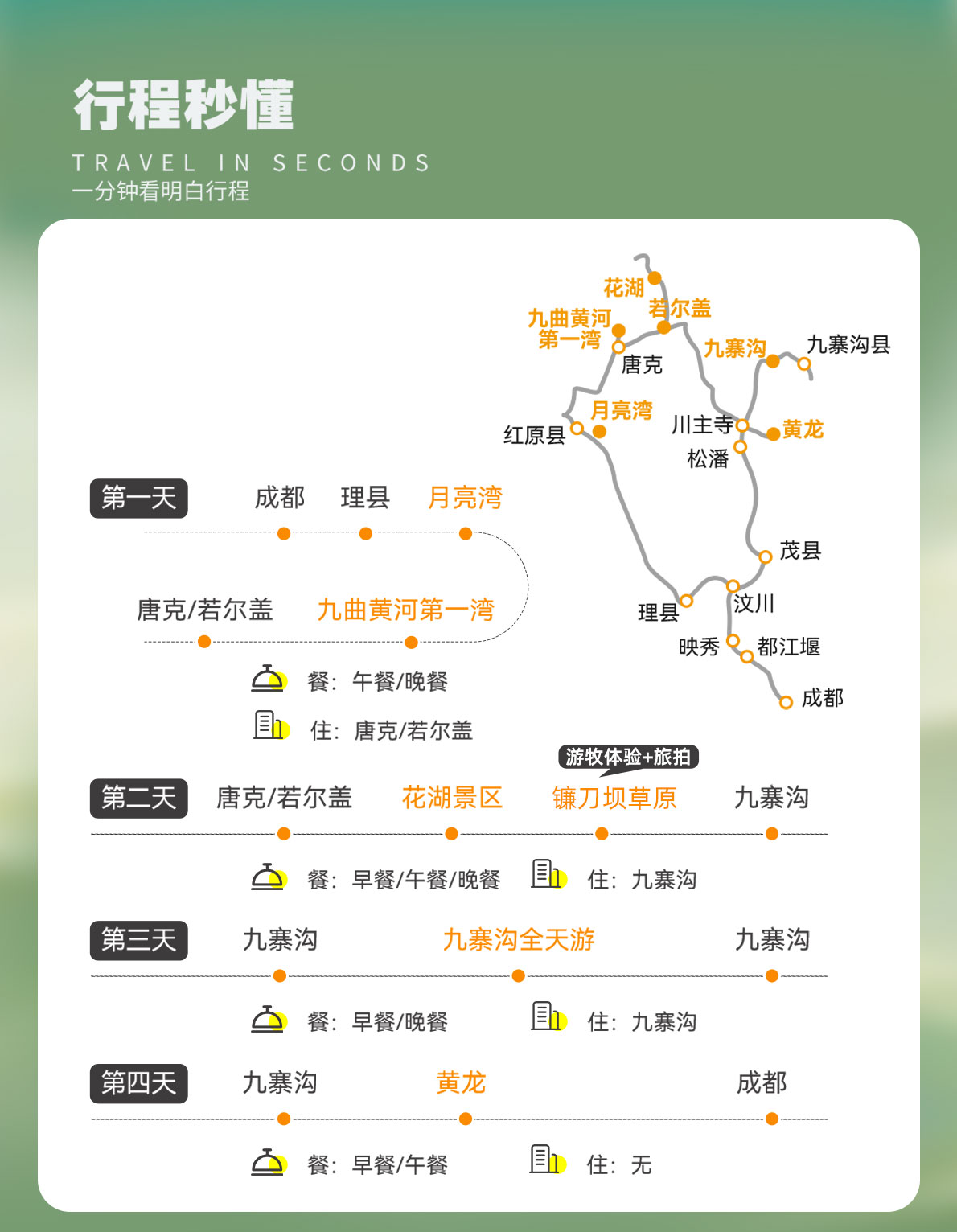 四日游,九曲黄河第一湾+花湖+爱情海+九寨沟+黄龙环线纯玩团,远方有约,成都到九寨沟旅游团-第2张图片-四川省中国青年旅行社官网 四川中青旅 四日游,九曲黄河第一湾+花湖+爱情海+九寨沟+黄龙环线纯玩团,远方有约,成都到九寨沟旅游团-第2张图片-四川省中国青年旅行社官网 四川中青旅